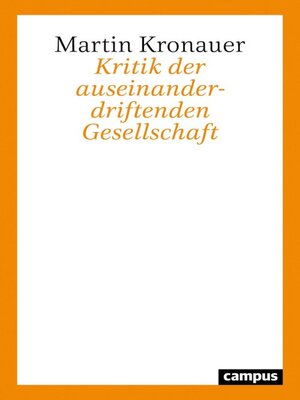 cover image of Kritik der auseinanderdriftenden Gesellschaft